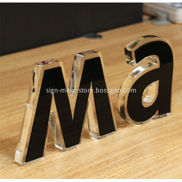 Acrylic Wall Leter Sign